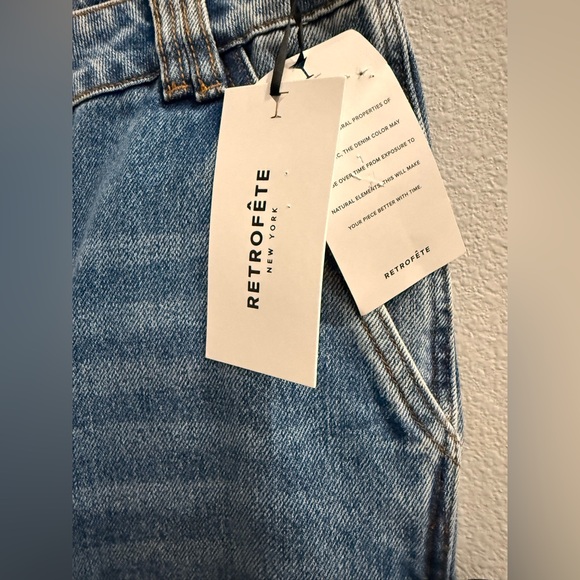 NWT Retrofête Casey Pant Denim Jean in Oasis – Size 26 - Picture 5 of 10